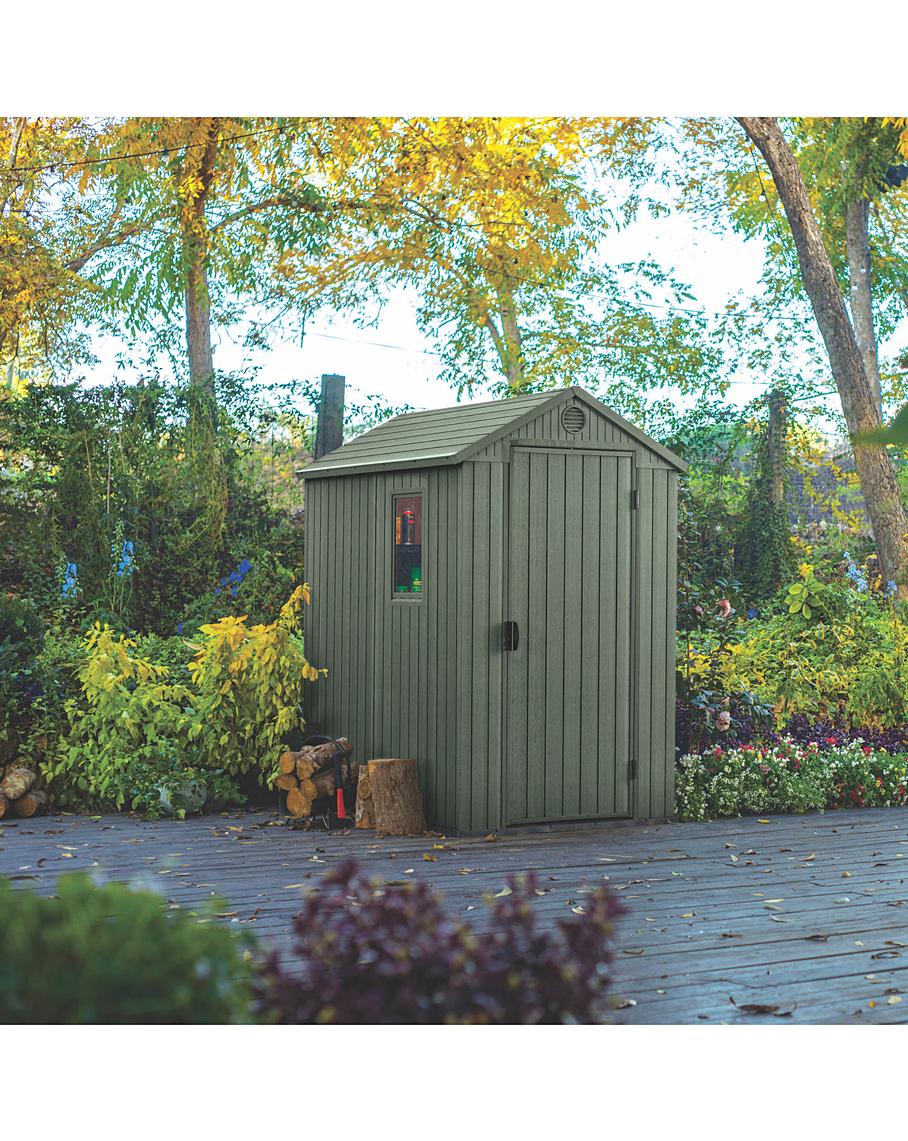 Keter Darwin 6 x 4ft Shed - Green